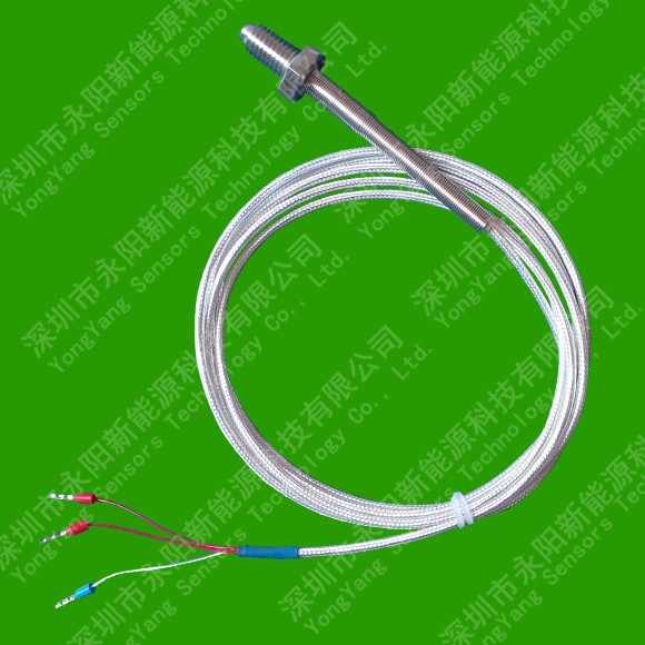 短探頭螺紋PT100溫度傳感器 短探頭螺紋PT100溫度傳感器